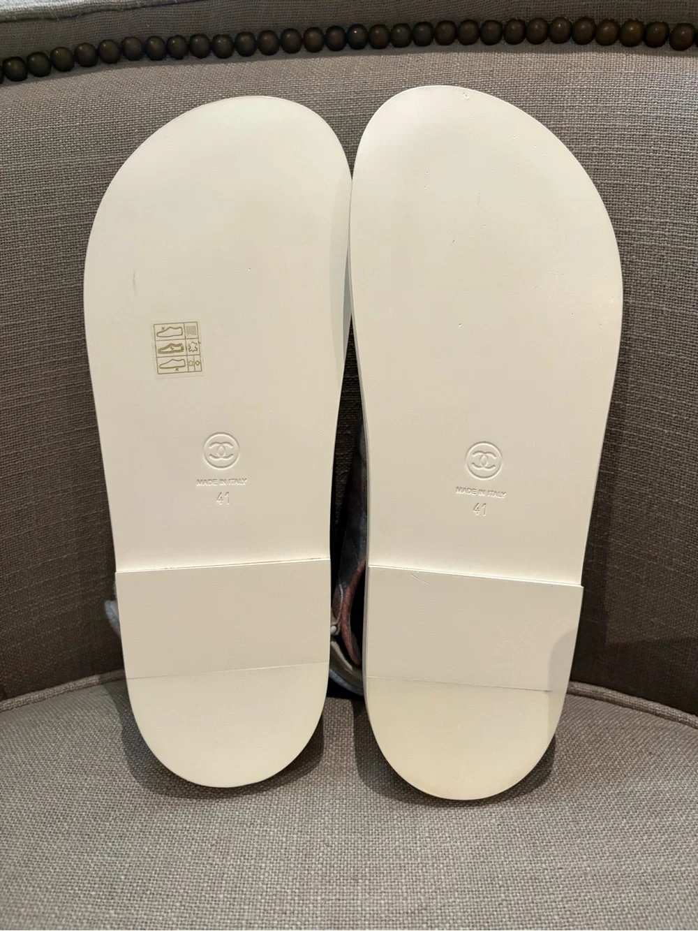CHANEL Rainbow Dad Sandals